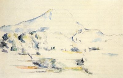 Mont Sainte-Victoire da Paul Cézanne
